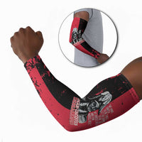 Personalized Jean-Jacques Dessalines Afro Haiti Arm Sleeves Emperor Of First Empire Grunge Style - Wonder Print Shop