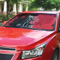 Jean-Jacques Dessalines Afro Haiti Auto Sun Shade Emperor Of First Empire Grunge Style - Wonder Print Shop