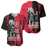 Personalized Jean-Jacques Dessalines Afro Haiti Baseball Jersey Emperor Of First Empire Grunge Style LT14