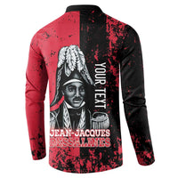 Personalized Jean-Jacques Dessalines Afro Haiti Button Sweatshirt Emperor Of First Empire Grunge Style