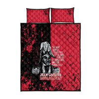 Jean-Jacques Dessalines Afro Haiti Quilt Bed Set Emperor Of First Empire Grunge Style - Wonder Print Shop