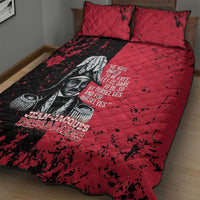 Jean-Jacques Dessalines Afro Haiti Quilt Bed Set Emperor Of First Empire Grunge Style - Wonder Print Shop
