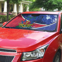 Republic of Haiti 1806-1820 Auto Sun Shade Alexandre Petion With Coat Of Arms - Wonder Print Shop