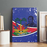 Republic of Haiti 1806-1820 Canvas Wall Art Alexandre Petion With Coat Of Arms - Wonder Print Shop