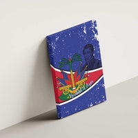 Republic of Haiti 1806-1820 Canvas Wall Art Alexandre Petion With Coat Of Arms - Wonder Print Shop