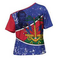 Republic of Haiti 1806-1820 Cross Shoulder Shirt Alexandre Petion With Coat Of Arms - Wonder Print Shop