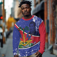 Republic of Haiti 1806-1820 Long Sleeve Shirt Alexandre Petion With Coat Of Arms - Wonder Print Shop