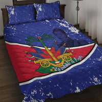 Republic of Haiti 1806-1820 Quilt Bed Set Alexandre Petion With Coat Of Arms - Wonder Print Shop
