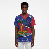 Republic of Haiti 1806-1820 Scrub Top Alexandre Petion With Coat Of Arms - Wonder Print Shop