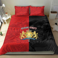 Kingdom of Haiti Bedding Set Sans-Souci Palace Flag Style - Wonder Print Shop