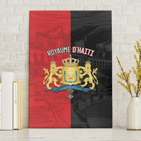 Kingdom of Haiti Canvas Wall Art Sans-Souci Palace Flag Style - Wonder Print Shop