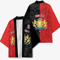 Personalized Kingdom of Haiti Kimono Sans-Souci Palace Flag Style - Wonder Print Shop
