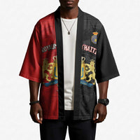 Personalized Kingdom of Haiti Kimono Sans-Souci Palace Flag Style - Wonder Print Shop