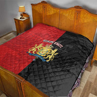 Kingdom of Haiti Quilt Sans-Souci Palace Flag Style - Wonder Print Shop