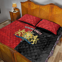 Kingdom of Haiti Quilt Bed Set Sans-Souci Palace Flag Style - Wonder Print Shop