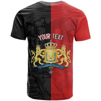 Personalized Kingdom of Haiti T shirt Sans-Souci Palace Flag Style LT14