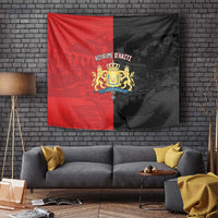 Kingdom of Haiti Tapestry Sans-Souci Palace Flag Style - Wonder Print Shop