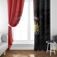 Kingdom of Haiti Window Curtain Sans-Souci Palace Flag Style - Wonder Print Shop