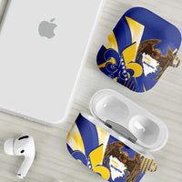 Bosnia and Herzegovina Independence Day AirPods Case Zlatni Ljiljan Map With Eagle Proud