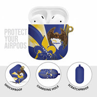 Bosnia and Herzegovina Independence Day AirPods Case Zlatni Ljiljan Map With Eagle Proud
