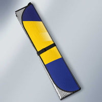 Bosnia and Herzegovina Independence Day Auto Sun Shade Zlatni Ljiljan Map With Eagle Proud