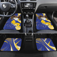 Bosnia and Herzegovina Independence Day Car Mats Zlatni Ljiljan Map With Eagle Proud