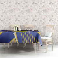 Bosnia and Herzegovina Independence Day Tablecloth Zlatni Ljiljan Map With Eagle Proud