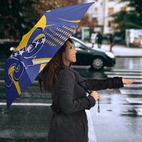 Bosnia and Herzegovina Independence Day Umbrella Zlatni Ljiljan Map With Eagle Proud