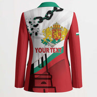 Personalized Bulgaria Liberation Day Blazer Happy 3rd March Shipka Monument Curve Flag