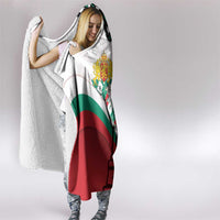 Bulgaria Liberation Day Hooded Blanket Happy 3rd March Shipka Monument Curve Flag