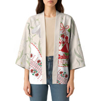 Baba Marta Bulgaria Kimono Martenitsa Snowdrop Shevitsa Folk Pattern