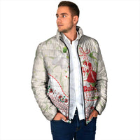 Baba Marta Bulgaria Padded Jacket Martenitsa Snowdrop Shevitsa Folk Pattern
