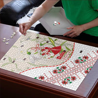 Baba Marta Bulgaria Puzzle Martenitsa Snowdrop Shevitsa Folk Pattern