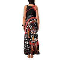 Canada National Aboriginal Day Family Matching Tank Maxi Dress and Hawaiian Shirt Indigenous Peoples Inuksuit With Dreamcatcher - Wonder Print Shop