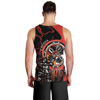 Canada National Aboriginal Day Men Tank Top Indigenous Peoples Inuksuit With Dreamcatcher - Wonder Print Shop