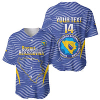 Custom Bosnia and Herzegovina Football Baseball Jersey Come On Zmajevi