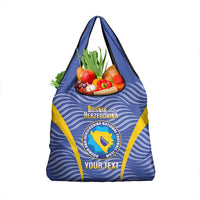 Custom Bosnia and Herzegovina Football Grocery Bag Come On Zmajevi