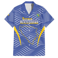 Custom Bosnia and Herzegovina Football Hawaiian Shirt Come On Zmajevi