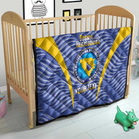 Custom Bosnia and Herzegovina Football Quilt Come On Zmajevi