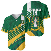 Custom British Virgin Islands Football Baseball Jersey Come On Nature Boys