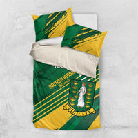 Custom British Virgin Islands Football Bedding Set Come On Nature Boys