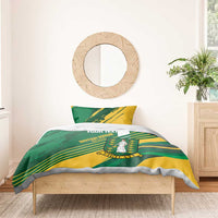 Custom British Virgin Islands Football Bedding Set Come On Nature Boys