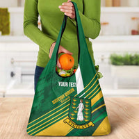 Custom British Virgin Islands Football Grocery Bag Come On Nature Boys