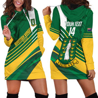 Custom British Virgin Islands Football Hoodie Dress Come On Nature Boys