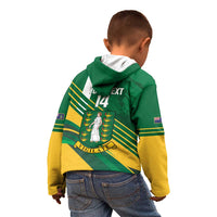 Custom British Virgin Islands Football Kid Hoodie Come On Nature Boys
