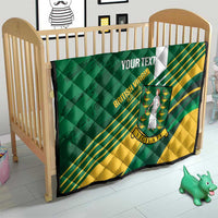 Custom British Virgin Islands Football Quilt Come On Nature Boys
