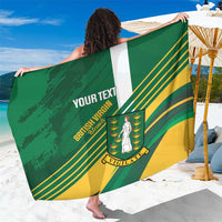 Custom British Virgin Islands Football Sarong Come On Nature Boys