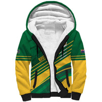 Custom British Virgin Islands Football Sherpa Hoodie Come On Nature Boys