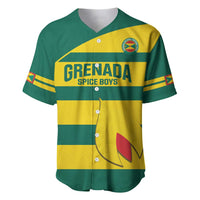 Custom Grenada Football Baseball Jersey Go Spice Boys Green Version