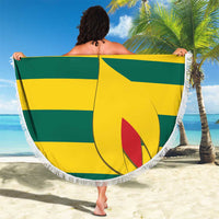 Custom Grenada Football Beach Blanket Go Spice Boys Green Version